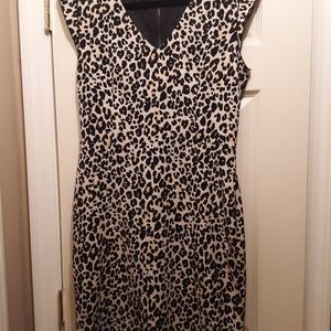H&M Ladies Animal Print Dress Size 12